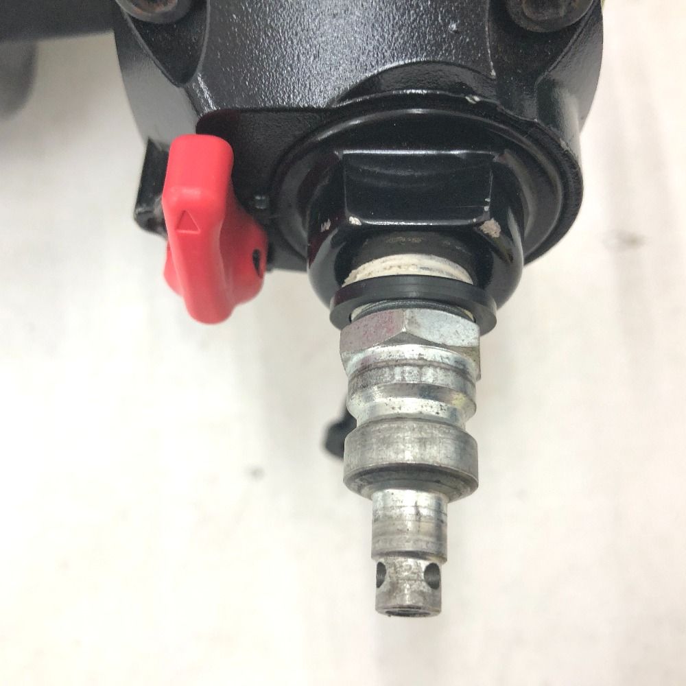  日立工機 HiKOKI ハイコーキ 65 mm 高圧ロール釘打機 パワー切替機構付 メタリックゴールド ケース付 NV HR 釘打機 エアーツール