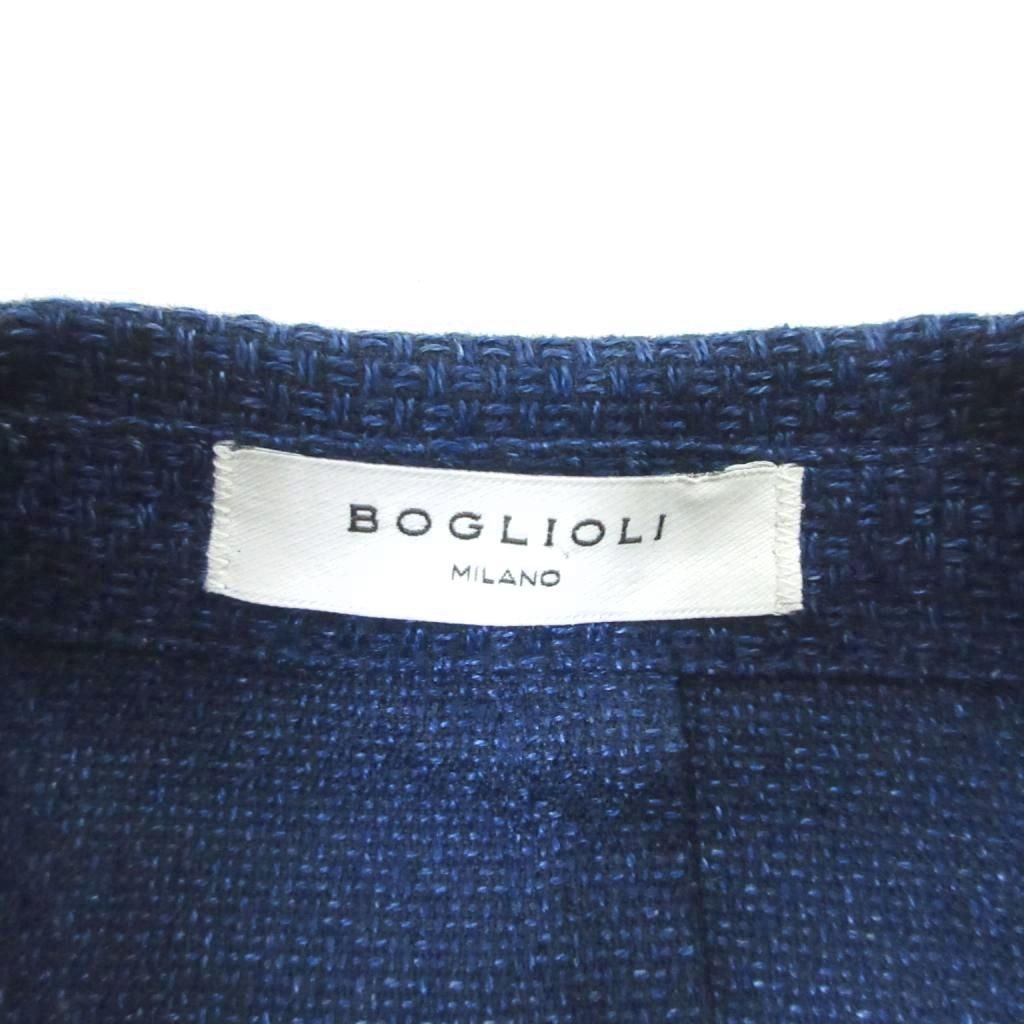 ボリオリ BOGLIOLI N2902E リネン テーラードジャケット ブレザー 段