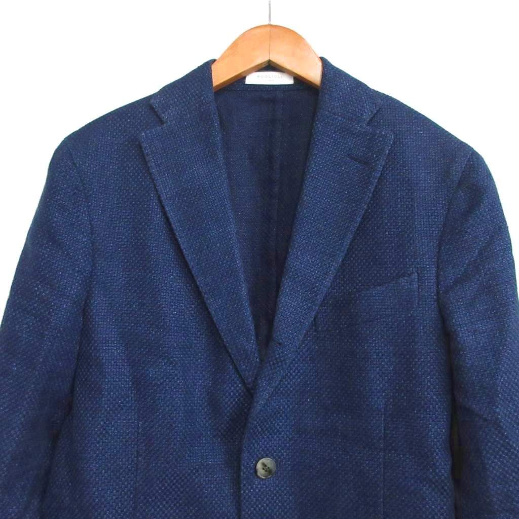 ボリオリ BOGLIOLI N2902E リネン テーラードジャケット ブレザー 段