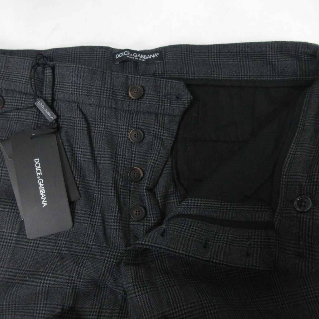 ドルチェ&ガッバーナ ドルガバ DOLCE&GABBANA タグ付 グレンチェック
