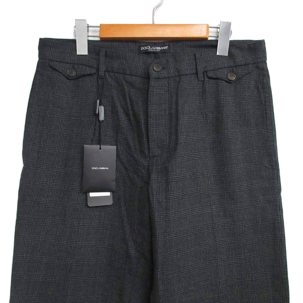 ドルチェ&ガッバーナ ドルガバ DOLCE&GABBANA タグ付 グレンチェック