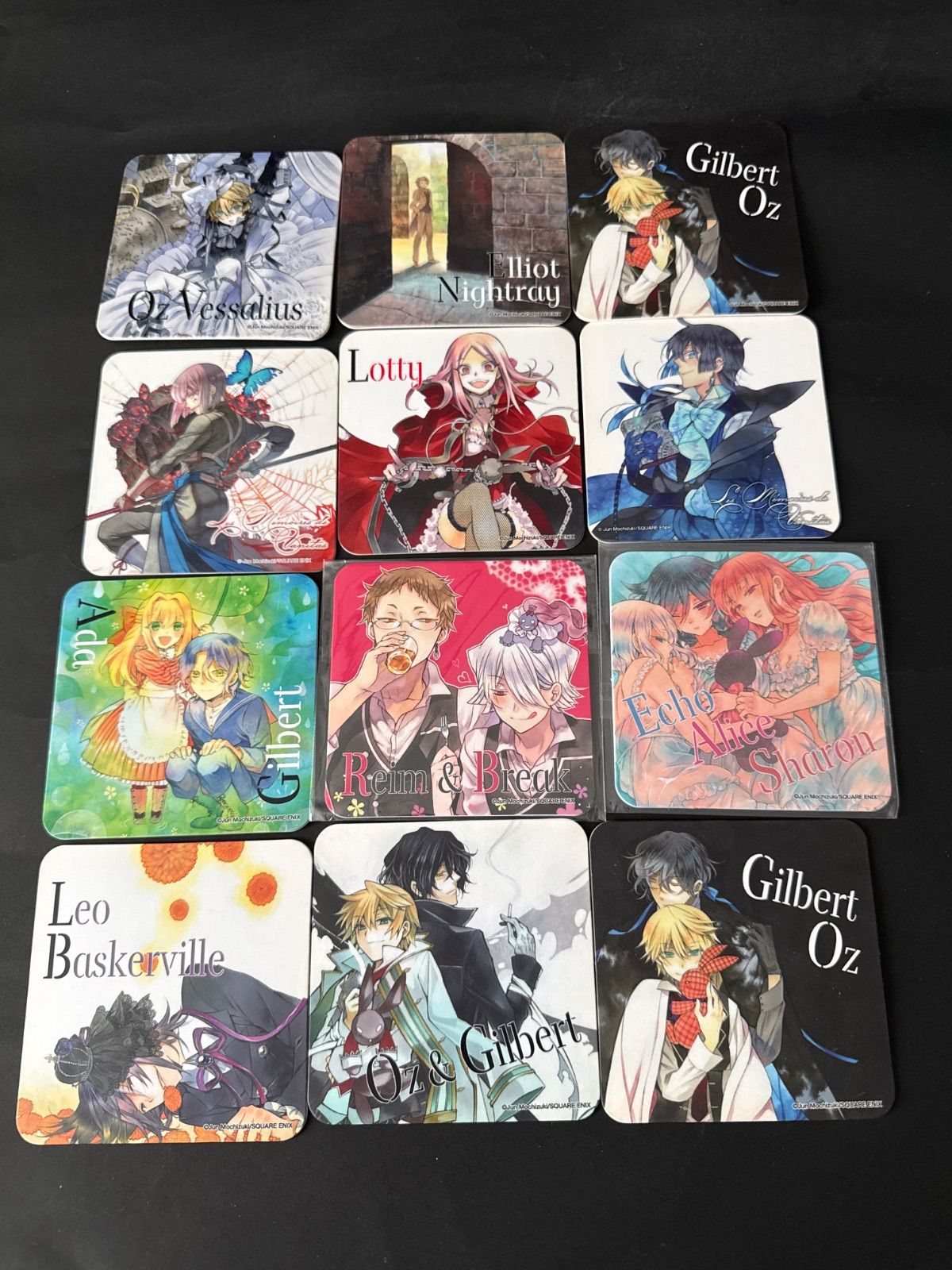 Pandora Hearts ヴァニタスの手記 コースターセット パンヴァニ