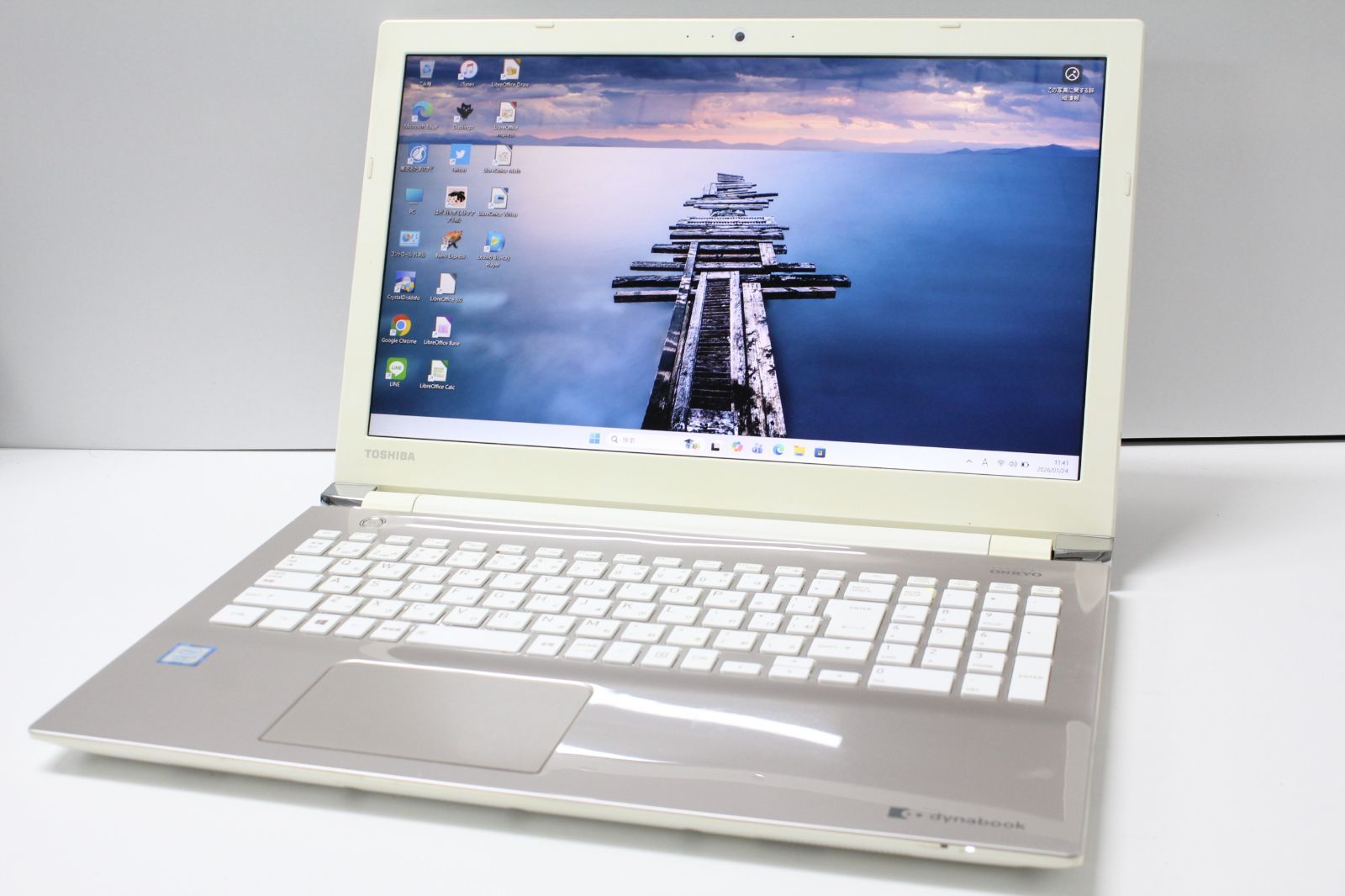 中古格安安心パソコン dynabook T65／DG PT65DGP-RJA サテンゴールド