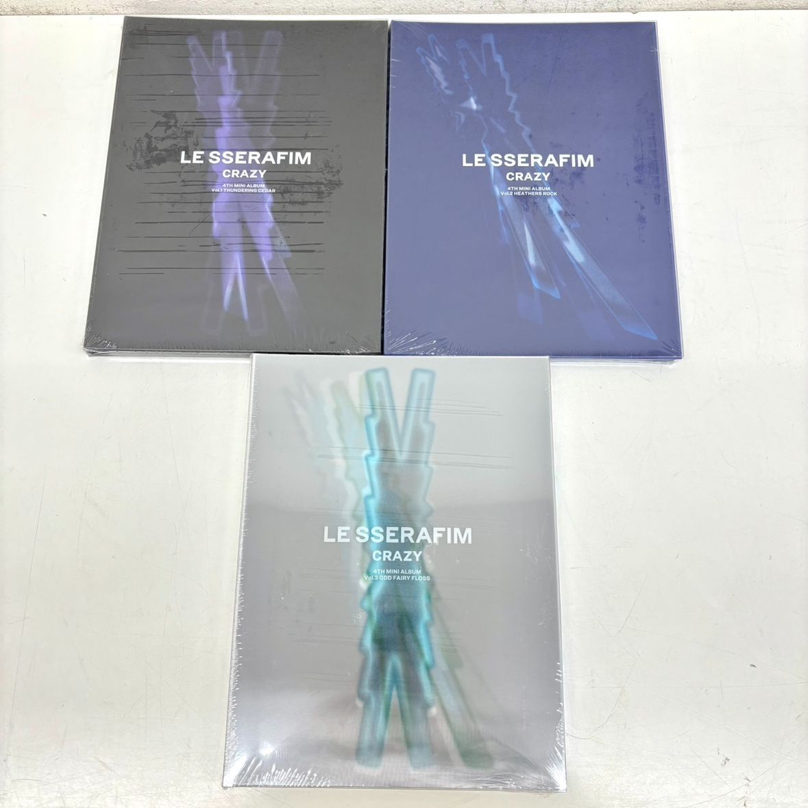  ♥品 LE SSERAFIM アルバムまとめ SPAGHETTI HOT CRAZY ルセラフィム KA K-POP アジア CD