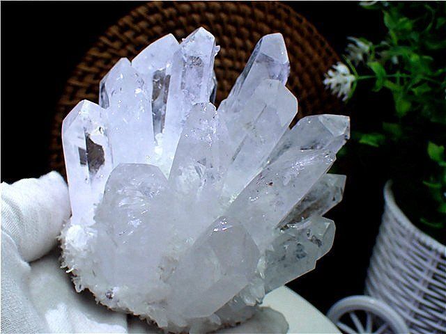 ◇超強いパワーヒマラヤ産水晶クラスターB0122/E319/85C - メルカリ