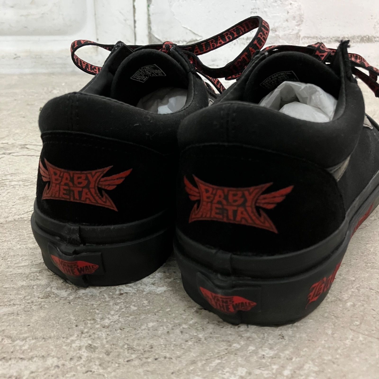 美品 VANS × BABYMETAL / ヴァンズ ベビーメタル オールドスクール 