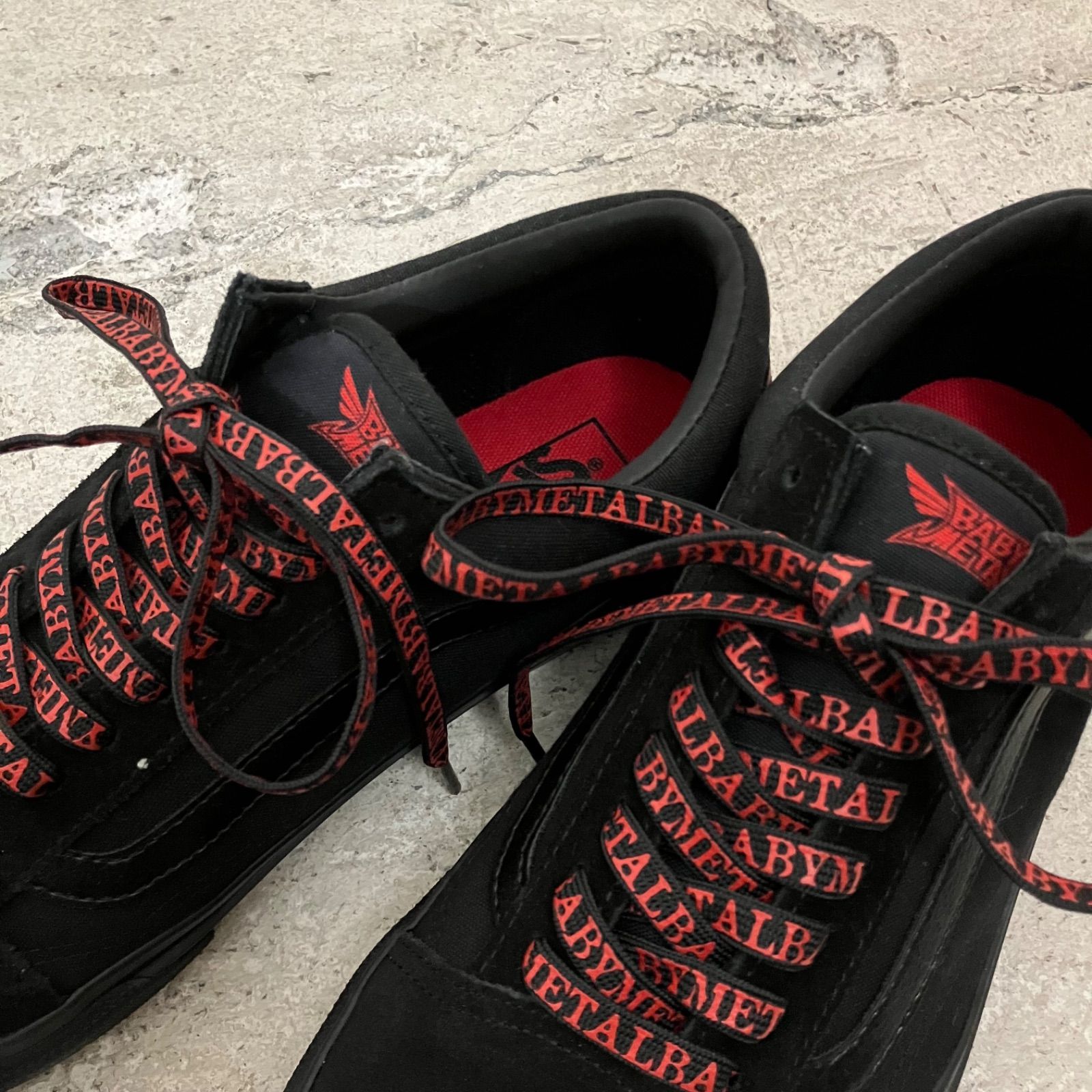 美品 VANS × BABYMETAL / ヴァンズ ベビーメタル オールドスクール 