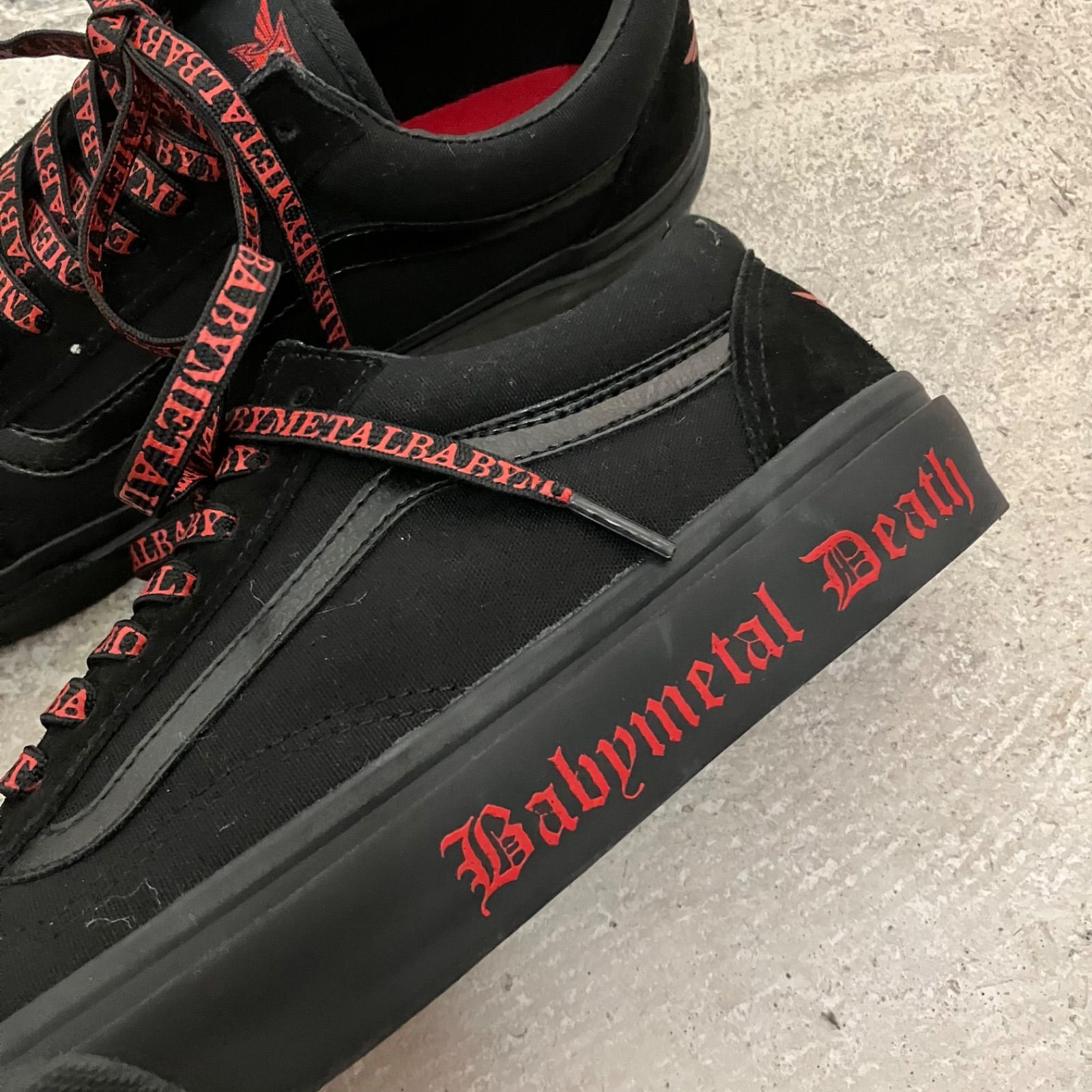 美品 VANS × BABYMETAL / ヴァンズ ベビーメタル オールドスクール 