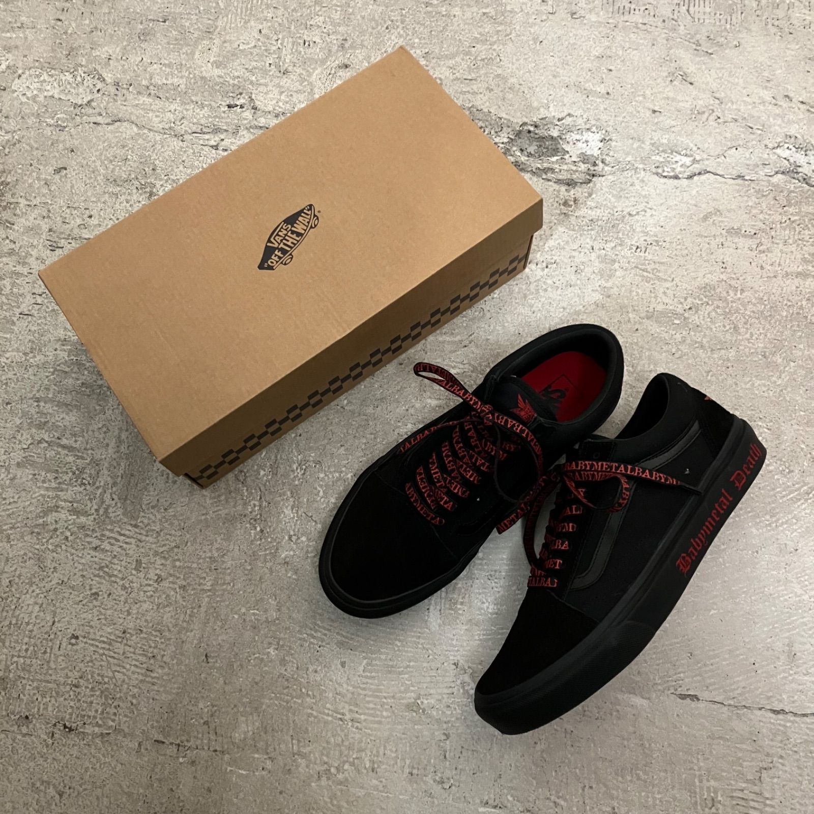 美品 VANS × BABYMETAL / ヴァンズ ベビーメタル オールドスクール 