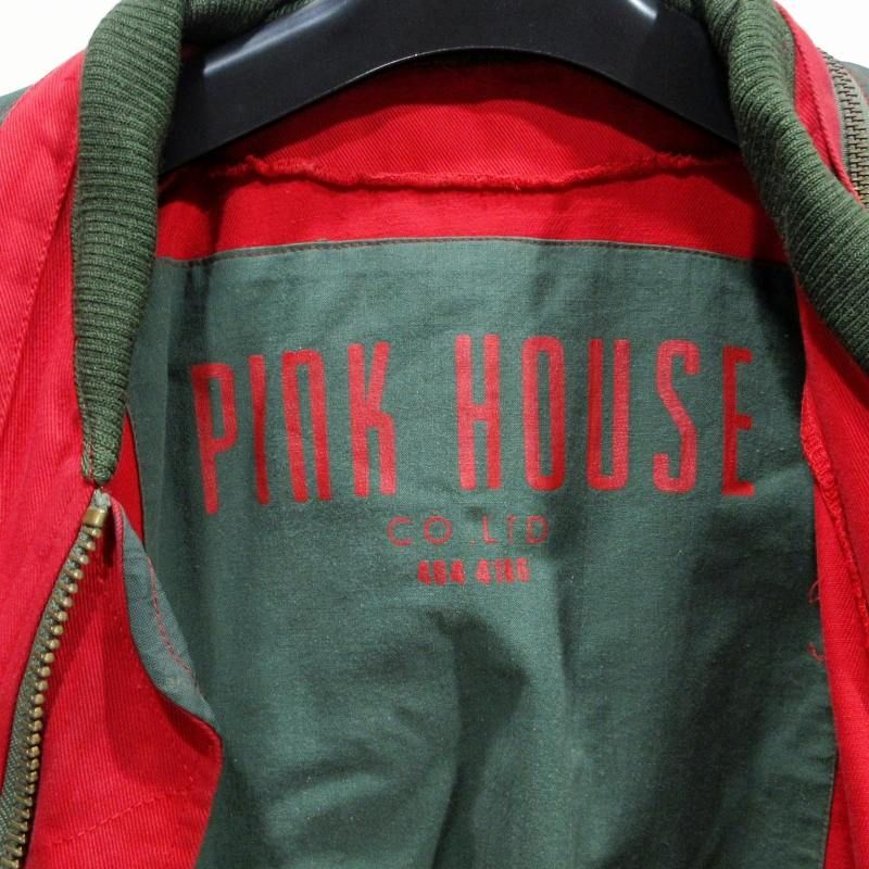 ピンクハウス PINK HOUSE ヴィンテージ ブルゾン ジャケット ロゴ