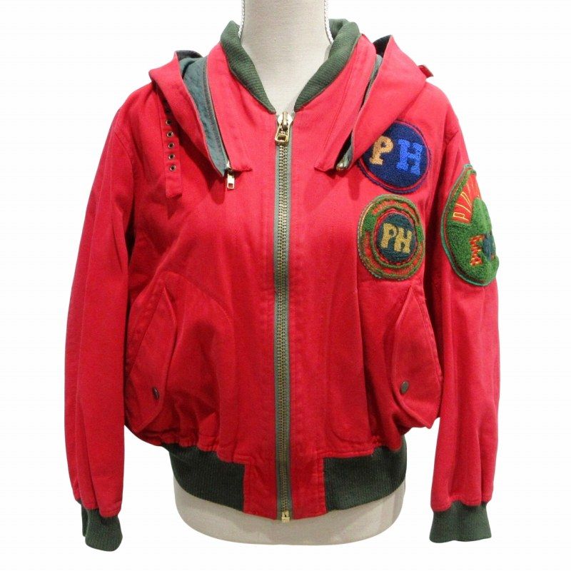 ピンクハウス PINK HOUSE ヴィンテージ ブルゾン ジャケット ロゴ