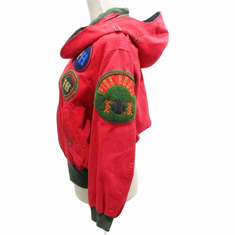 ヴィンテージ PINK HOUSE ピンクハウス　ブルゾン ピンクハウス PINK HOUSE ヴィンテージ ブルゾン ジャケット ロゴ