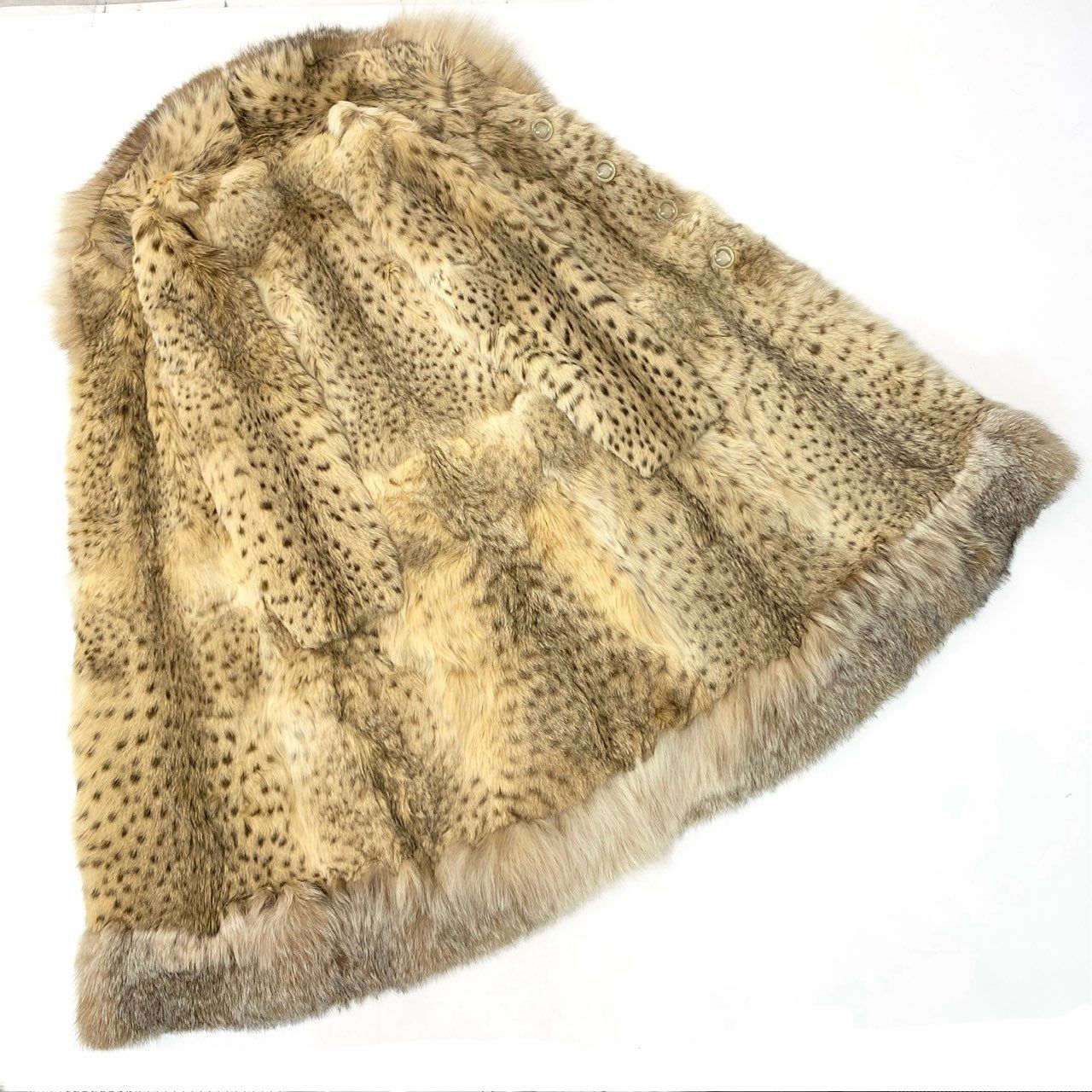 67a24 《超希少》 EMBA エンバ リンクスキャット 超ロングコート