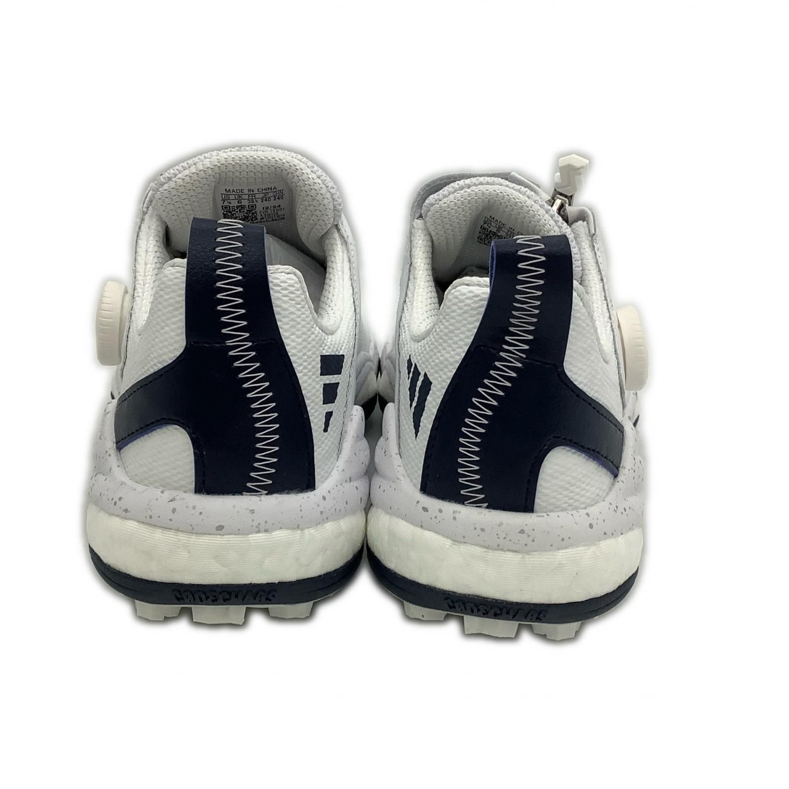 未使用品 アディダスゴルフ adidas GOLF ゴルフシューズ 24cm ホワイト