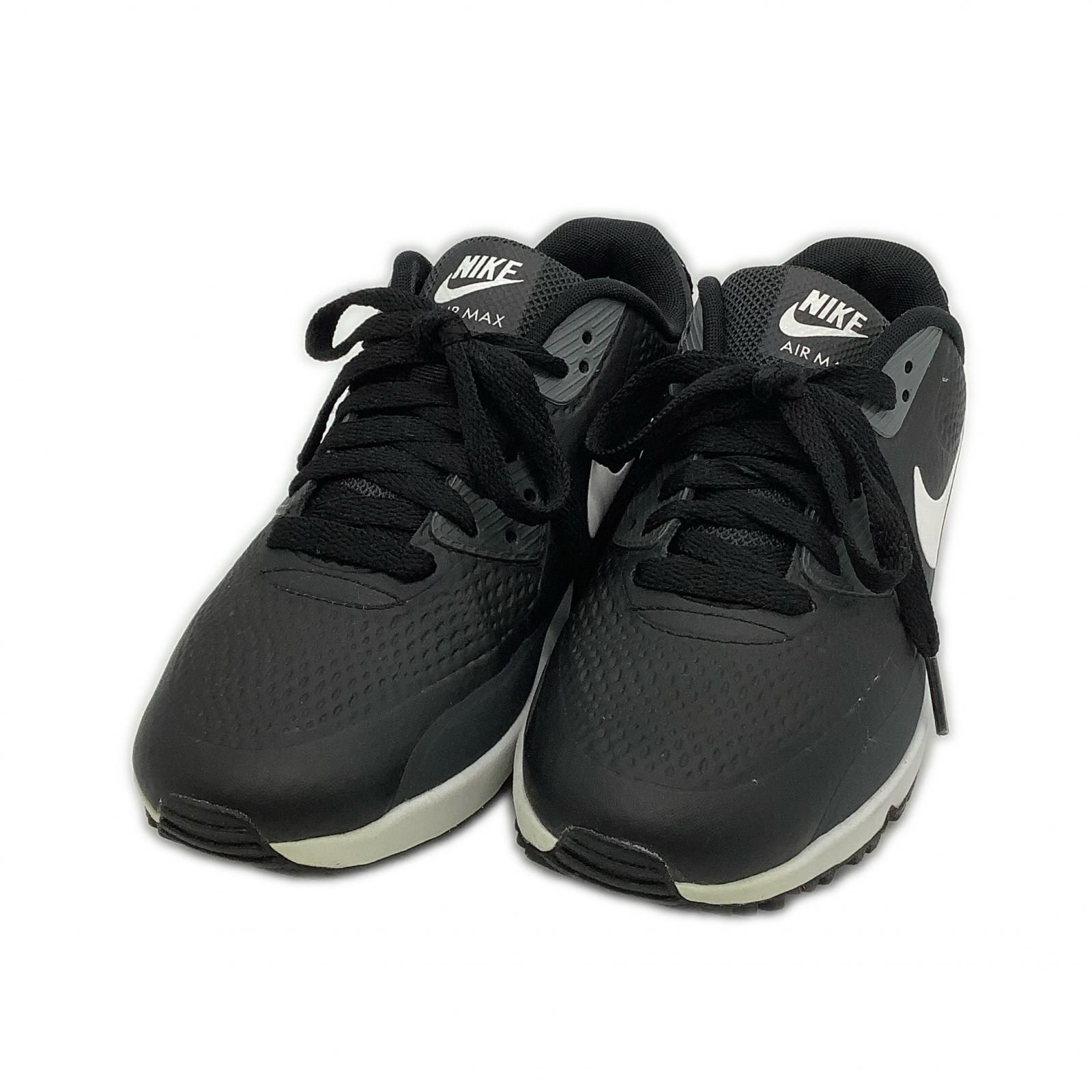 NIKE AIR MAX 90G 黒 ゴルフシューズ 24.0〜24.5㎝ 中古 ナイキ NIKE ゴルフシューズ 24cm ブラック エア マックス 90G