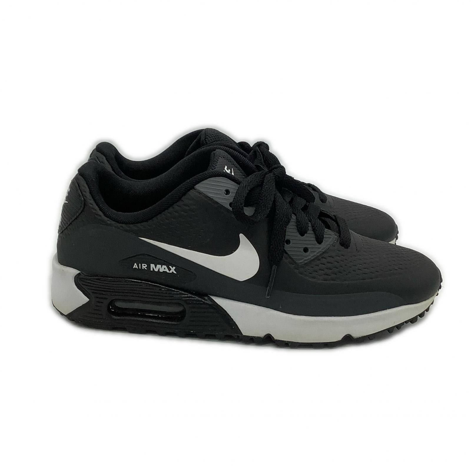 中古 ナイキ NIKE ゴルフシューズ 24cm ブラック エア マックス 90G