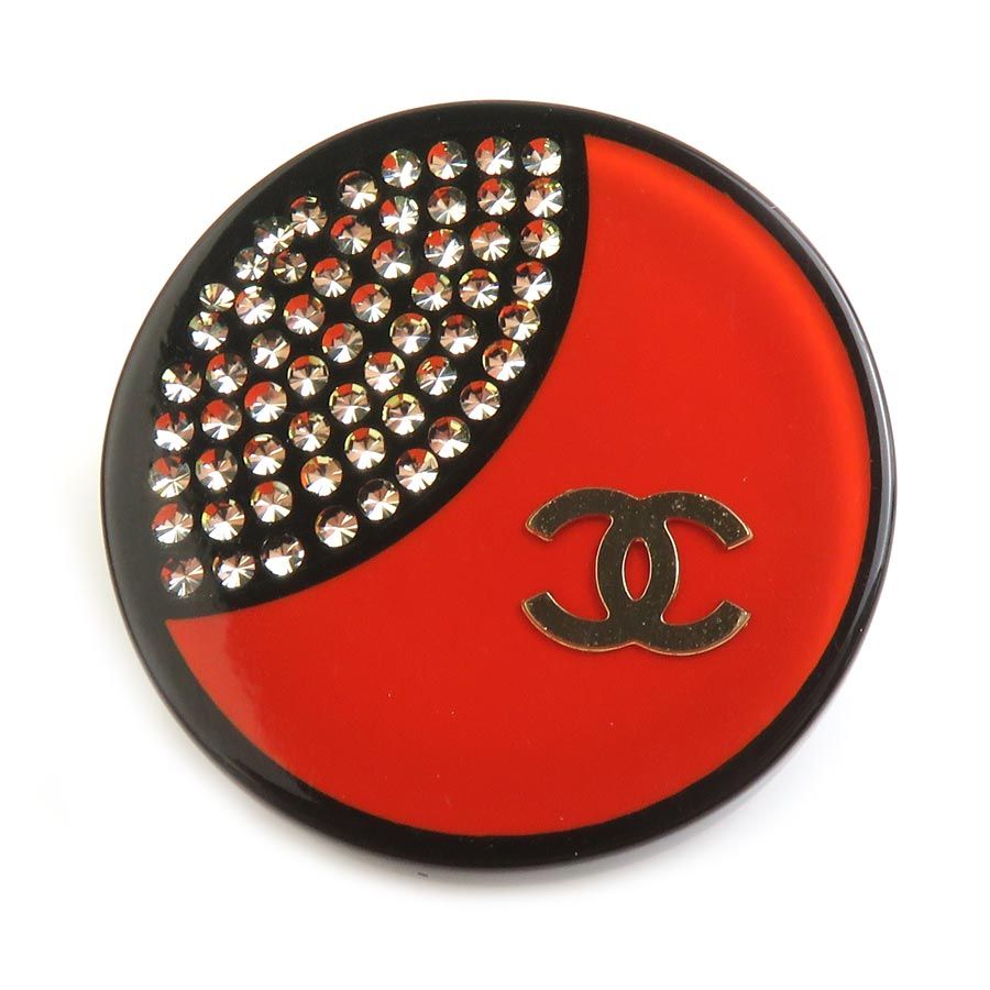シャネル CHANEL ピンバッジ ブローチ ココマーク - メルカリ