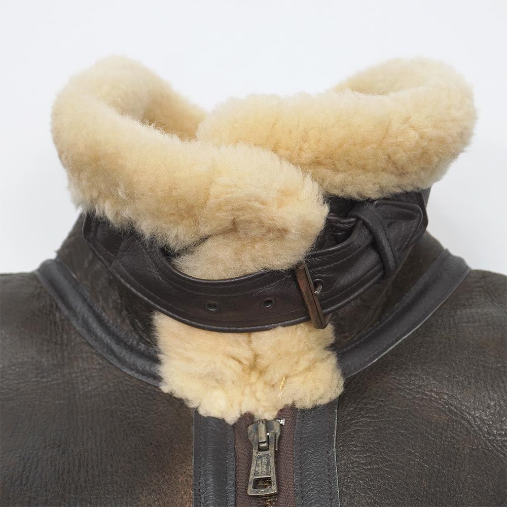 EXCELLED 90s 90年代 B-3 フライトジャケット ムートン シープスキン