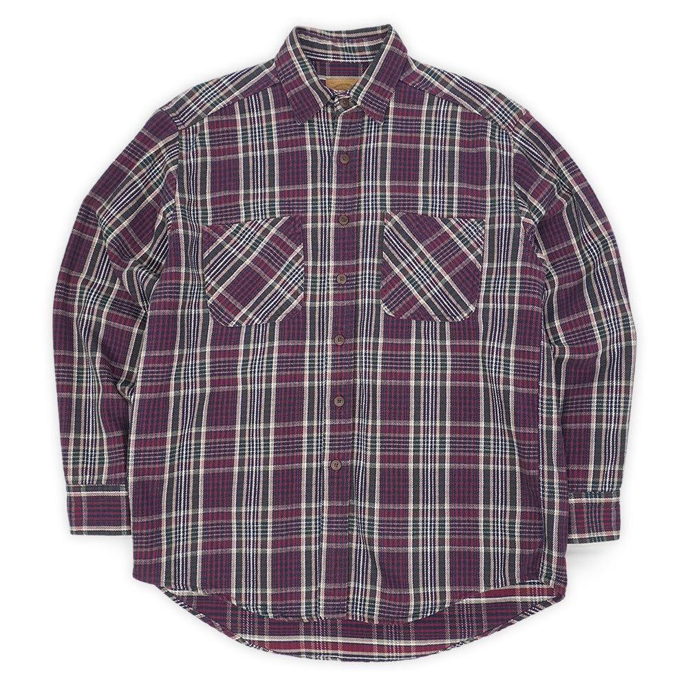 デッドストック♦︎90s〜00s セントジョンズベイ ブラウニー ヘビーネルシャツ デッドストック♦︎90s〜00s セントジョンズベイ ブラウニー ヘビー