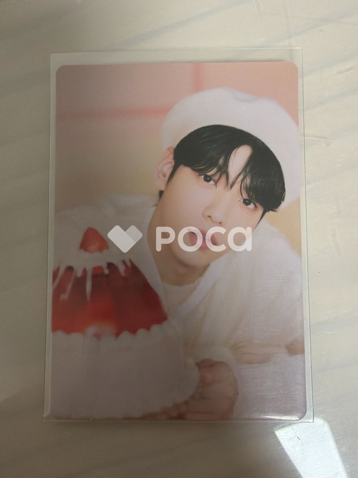 タレントカード PHOTO CARD HOLDER SOOBIN 中古】コレクションカード(男性) TOMORROW X TOGETHER/スビン(SOOBIN