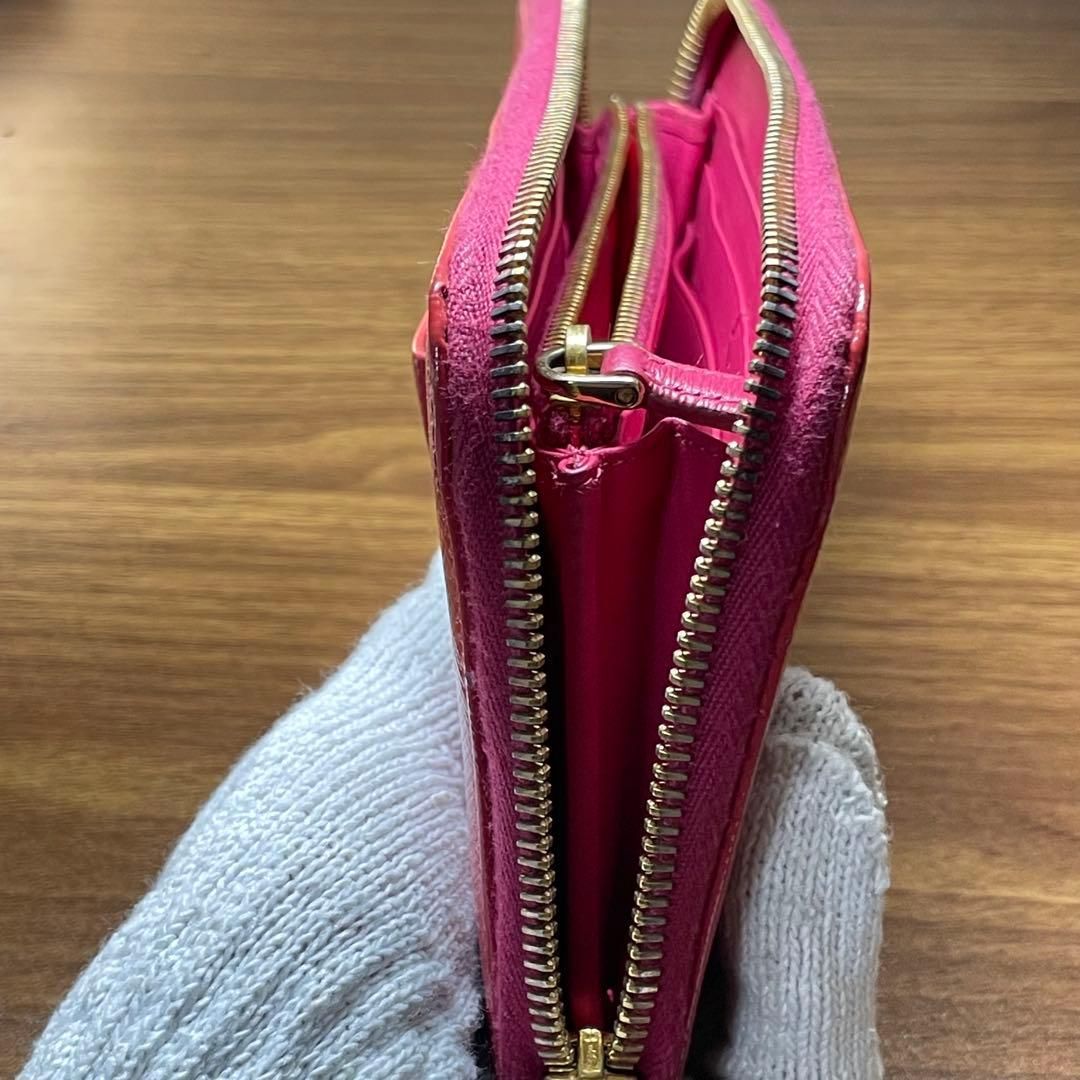 美品】PRADA サフィアーノ リボン 長財布 ピンク 正規品 - メルカリ