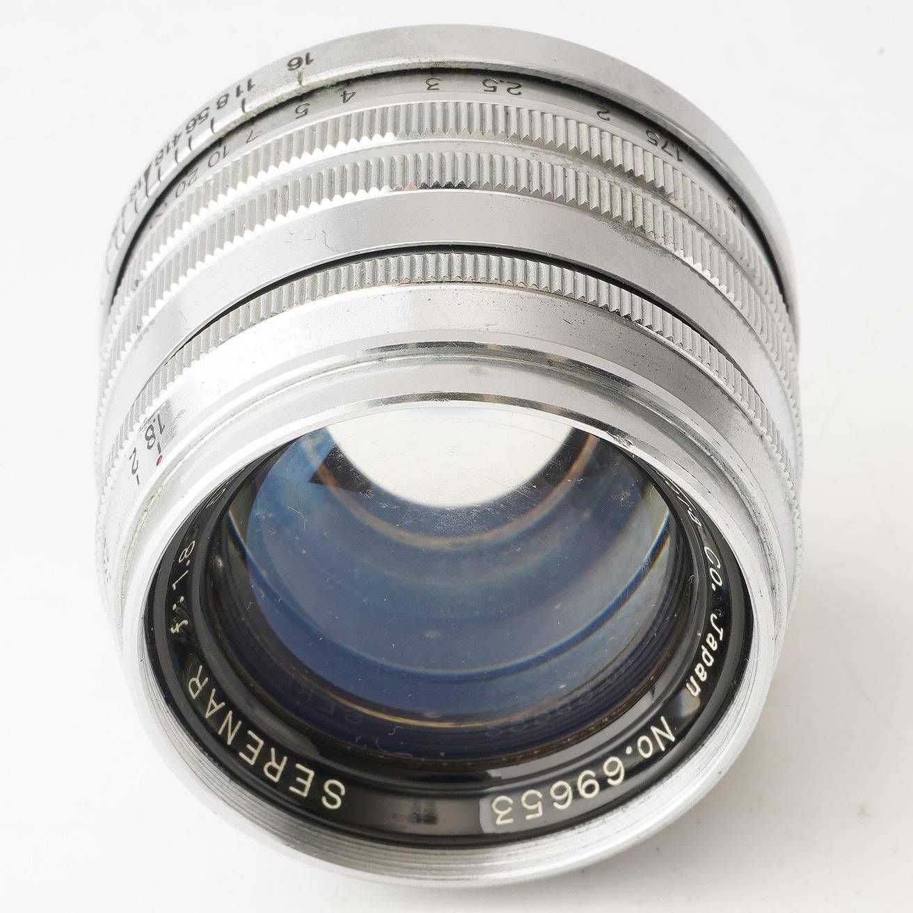 キヤノン Canon Serenar 50mm F1.8 ライカ L39 マウント シルバー