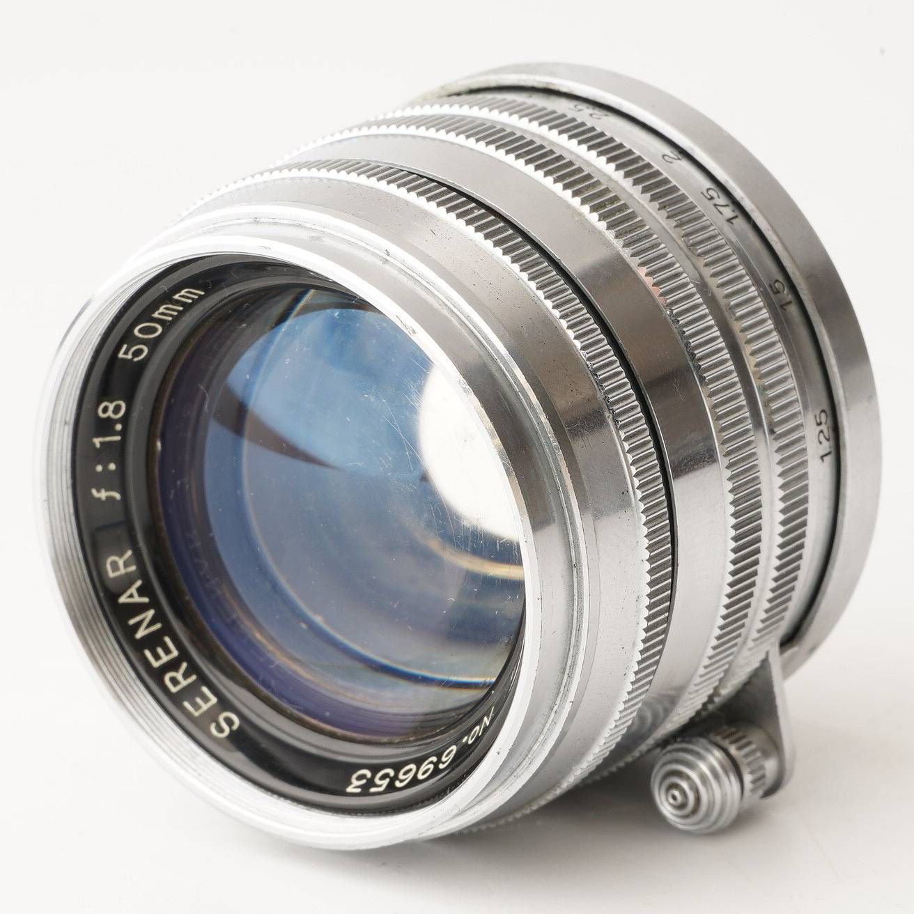 キヤノン Canon Serenar 50mm F1.8 ライカ L39 マウント シルバー