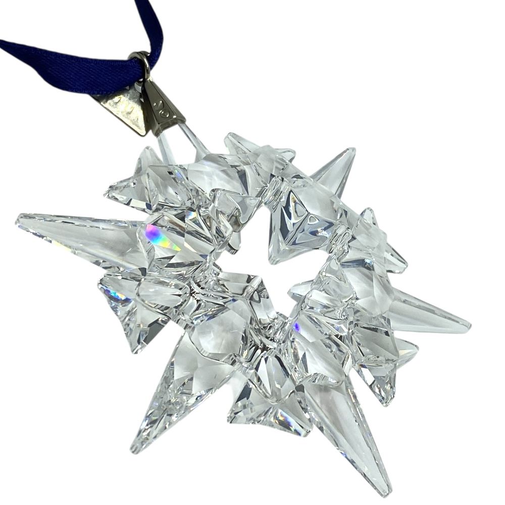 スワロフスキー オーナメント クリスマス スノーフレーク 2007限定