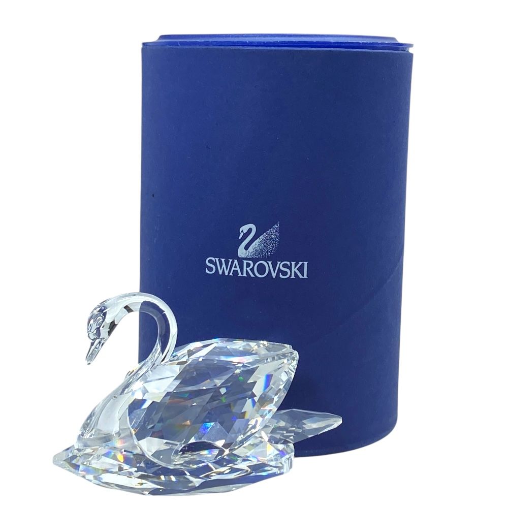 スワロフスキー スワン 白鳥 オブジェ フィギュリン インテリア 置物