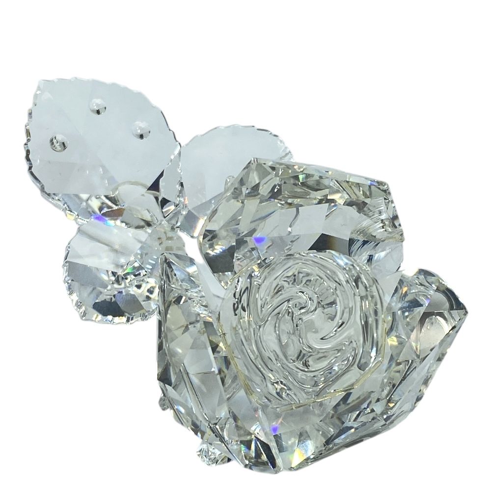 スワロフスキー ローズ ブロッサム 薔薇 バラ フラワー オブジェ