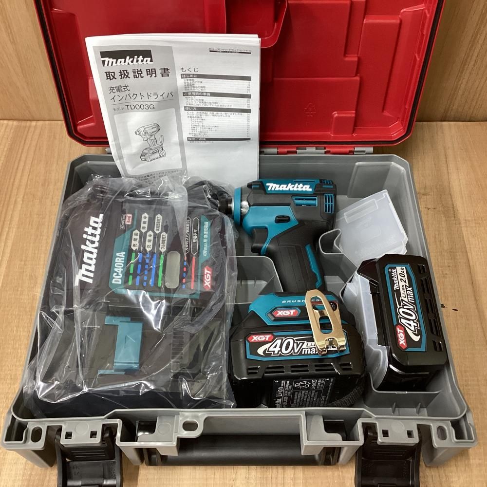 40 Vmax充電式インパクトドライバ