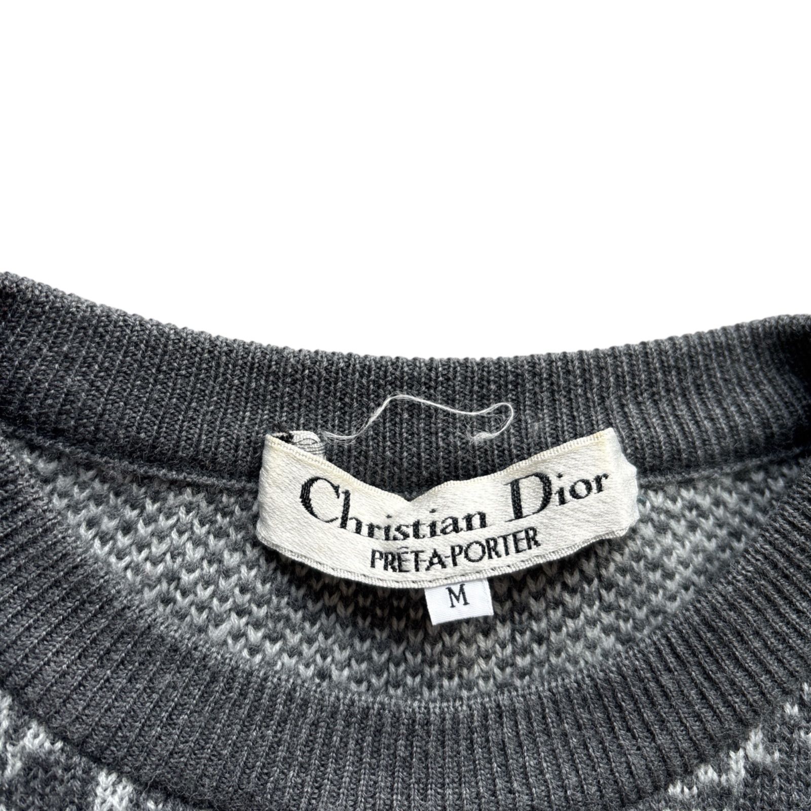 美品 Christian Dior クリスチャンディオール セーター トロッター