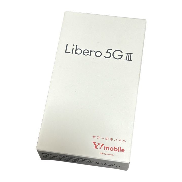 新品未使用 ワイモバイル Libero 5G III ブラックA202ZT 5G Libero III