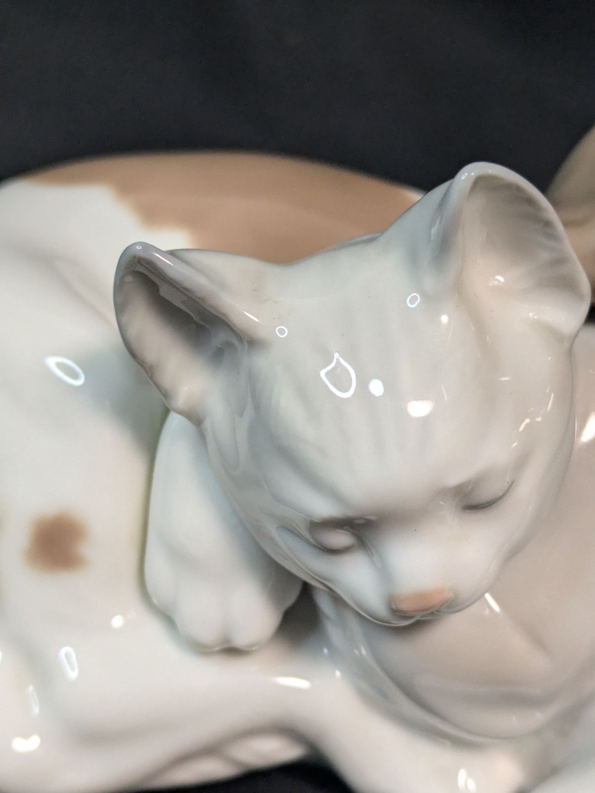 リヤドロ LLADRO フィギュリン 6599 いつも一緒 犬 猫 陶磁器 置物
