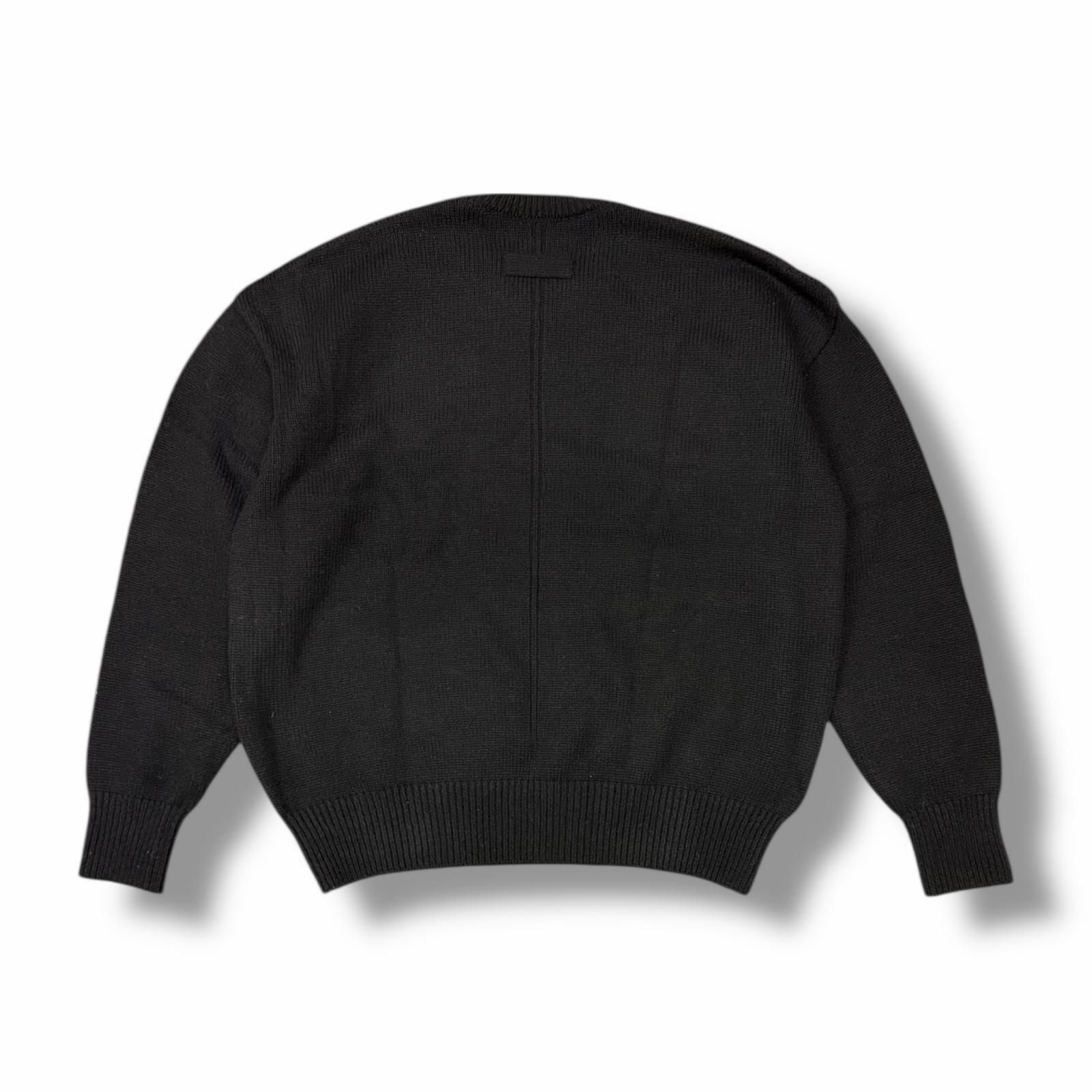 参考上代36300円 未使用 stein(ssstein) 21AW EX FINE LAMBS CREW NECK 