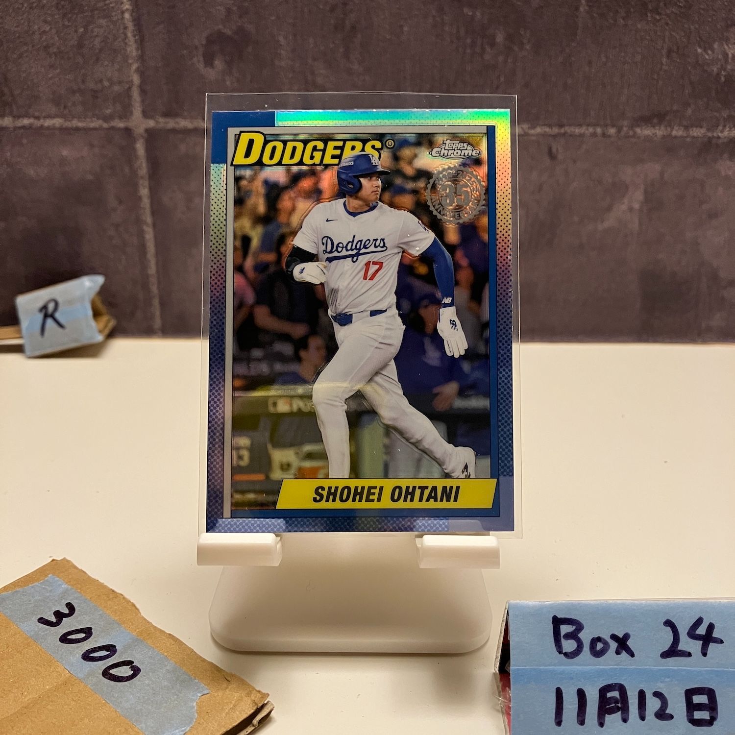 2025 Topps Chrome 大谷翔平 Shohei Ohtani ロサンゼルスドジャース