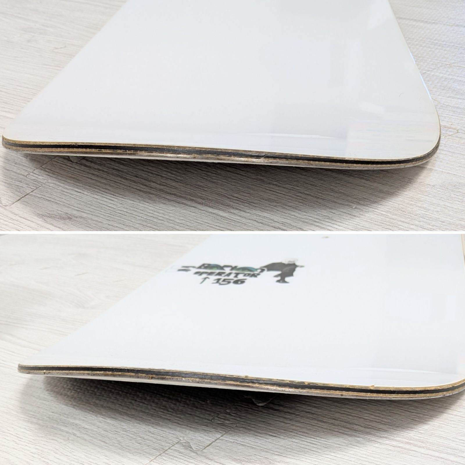 良品 BURTON Operator バートン 156cm スノーボード ホワイト