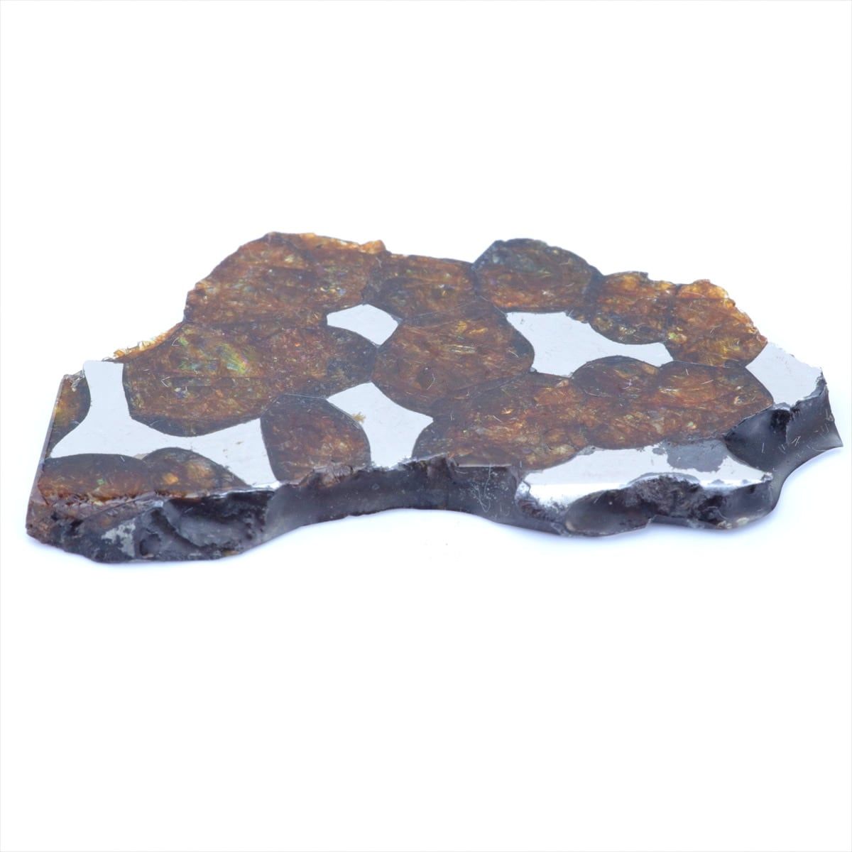 ボルジャ 隕石 3.9g パラサイト 石鉄隕石 標本 Borzya M2603 - メルカリ