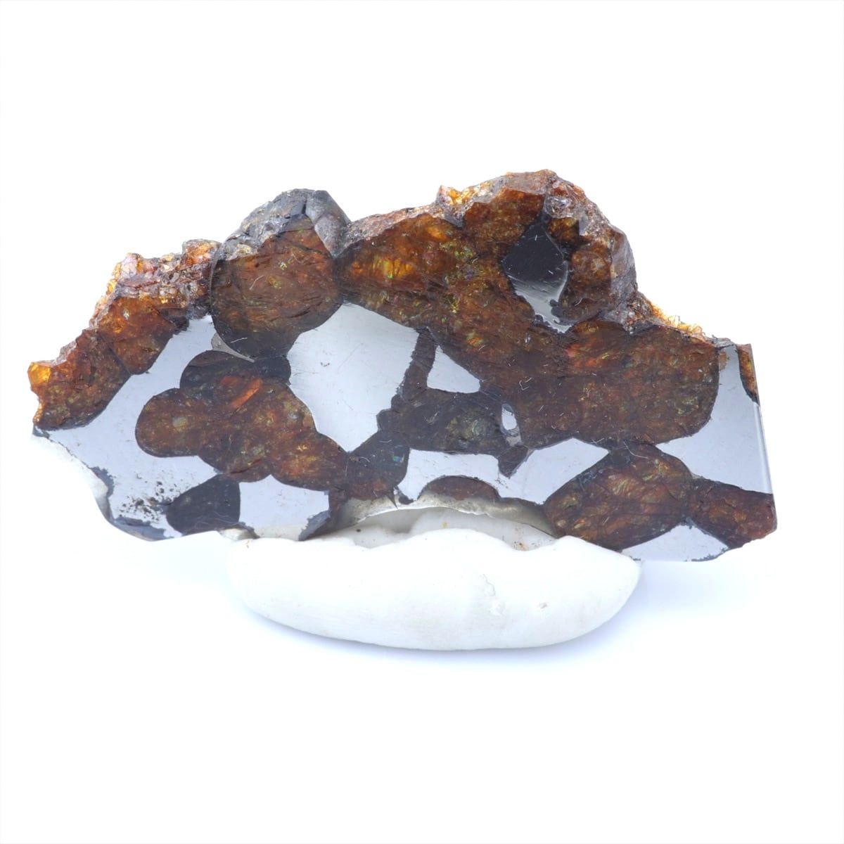 ボルジャ 隕石 3.9g パラサイト 石鉄隕石 標本 Borzya M2603 - メルカリ