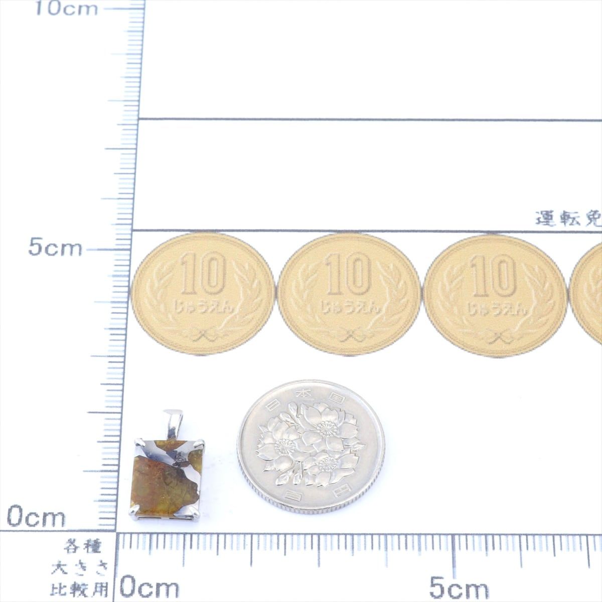 イミラック 隕石 1.5g パラサイト ネックレス ペンダント トップ