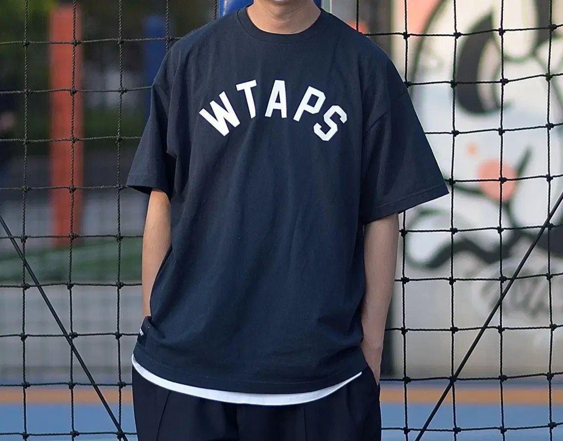 WTAPS(ダブルタップス) 半袖 Tシャツ ネイビー XL - メルカリ