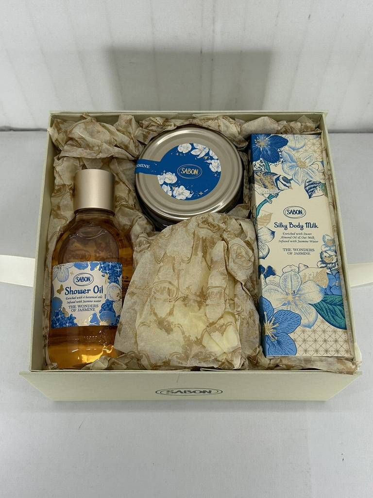 s26t-0011m【未使用】SABON THE WONDERS OF JASMINE ボディケアセット