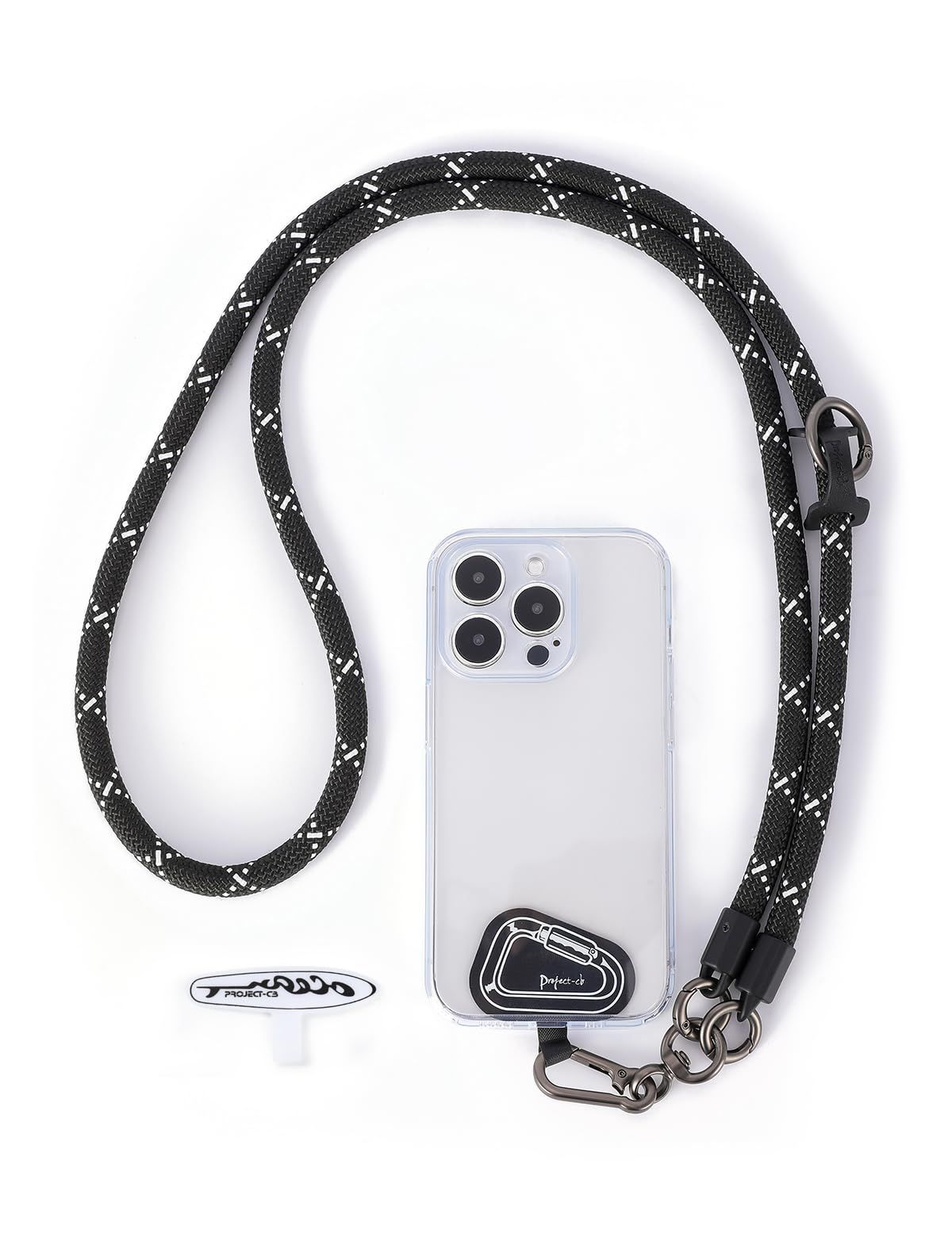 新品 [project-cb] スマホストラップ ストラップホルダー *2 首掛け