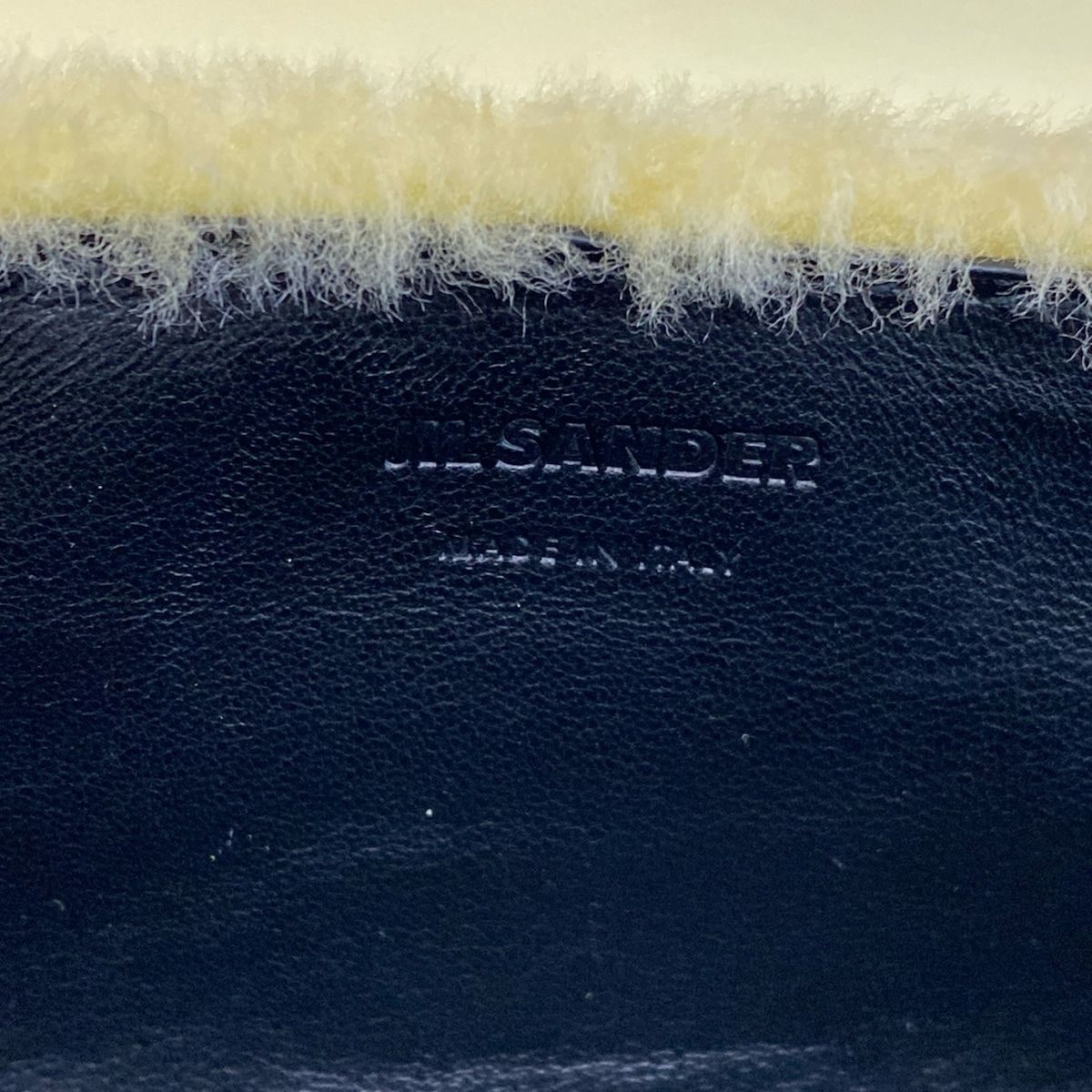 JILSANDER(ジルサンダー) ショルダーバッグ カンノーロ ミニ イエロー 