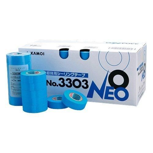 NEO No.3303 シーリングテープ 18mm x 18m 70巻 箱売り】 カモ井 NO.3303 NEO シーリングテープ 18ミリ (70) 【公式通販】