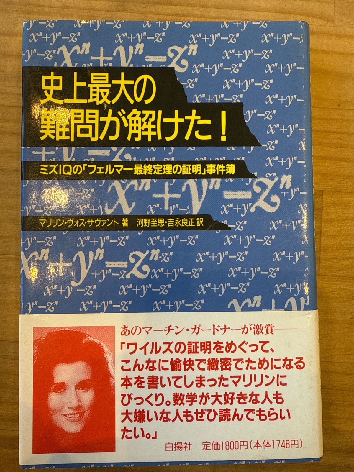 なし出品 史上最大の難問が解けた: ミズIQのフェルマー最終定理の証明事件簿