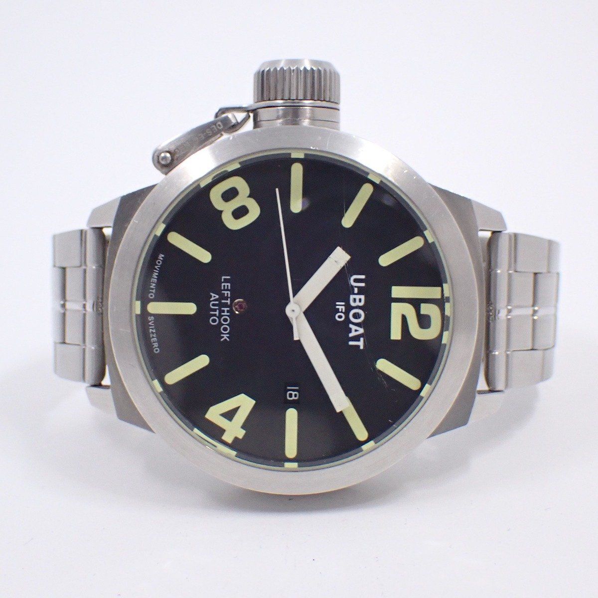 黒文字盤 社外ベルト