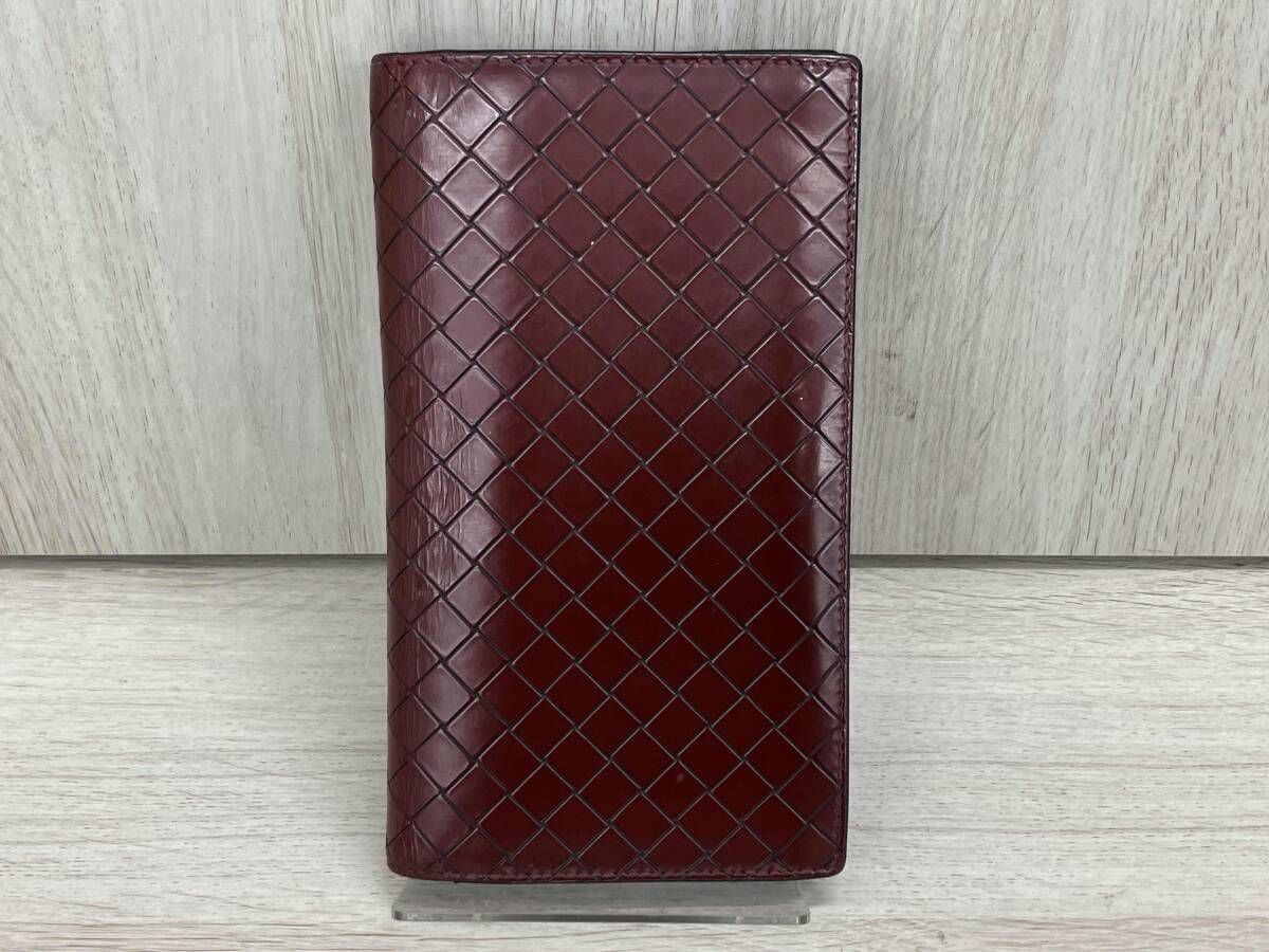 ボッテガヴェネタ BOTTEGA VENETA イントレチャート ロングウォレット