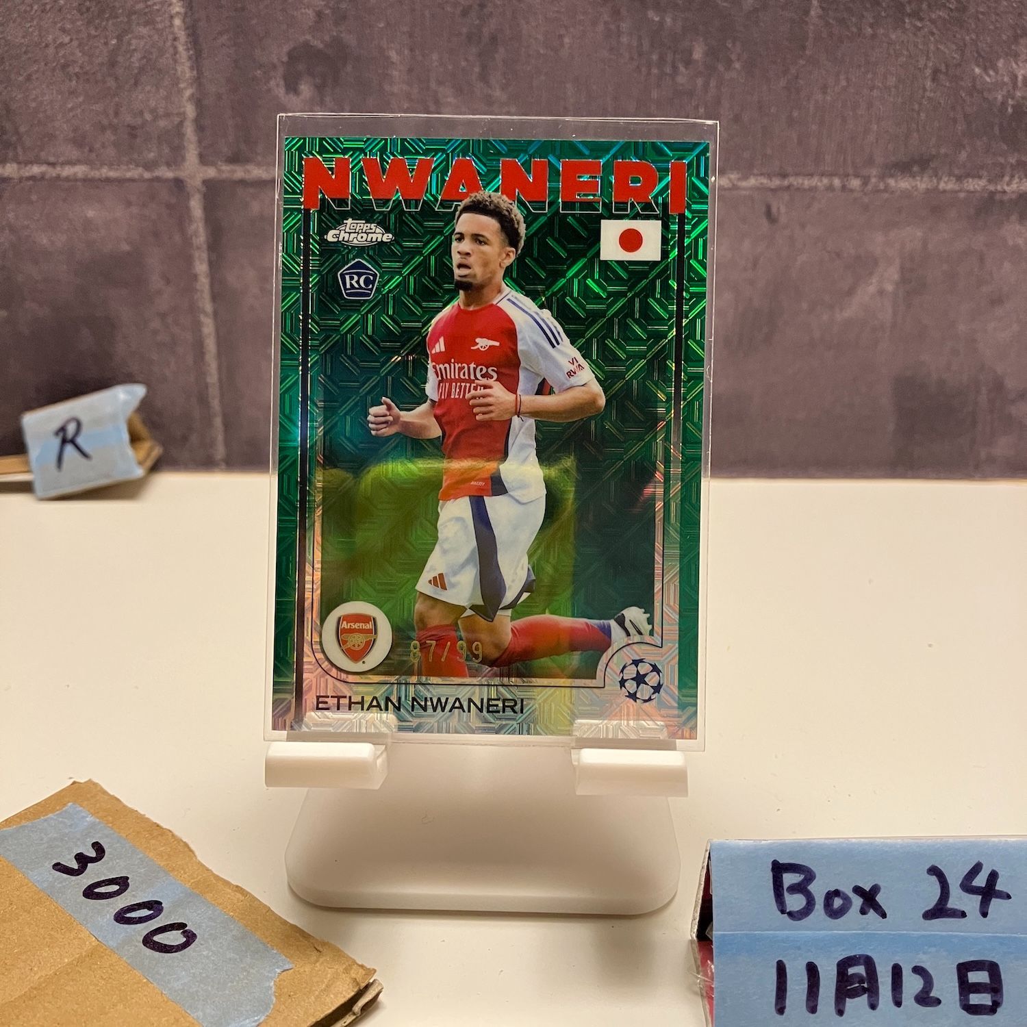 RC Ethan Nwaneri 直筆サイン パラレル Wonderkids Auto イーサン 