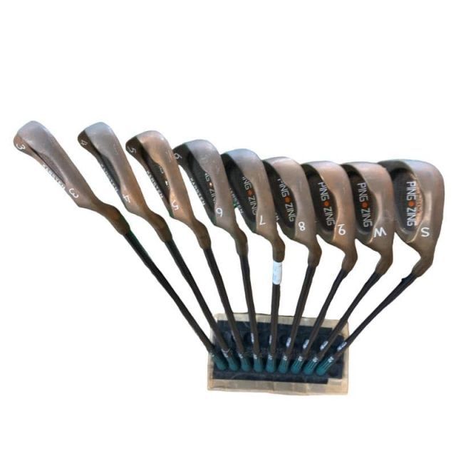 中古】 ピン ZING ベリリウムカッパー 9S アイアンセット IR KARSTEN